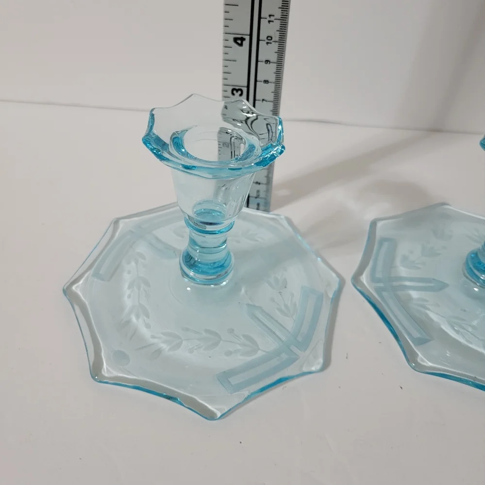 Vintage Candlestick Holders Fostoria